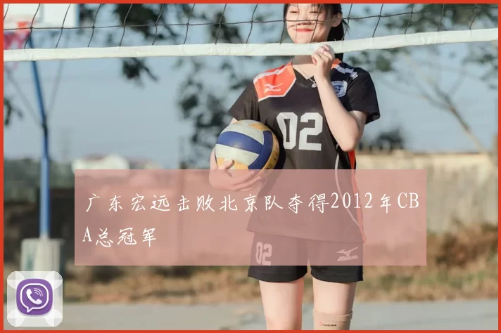 广东宏远击败北京队夺得2012年CBA总冠军